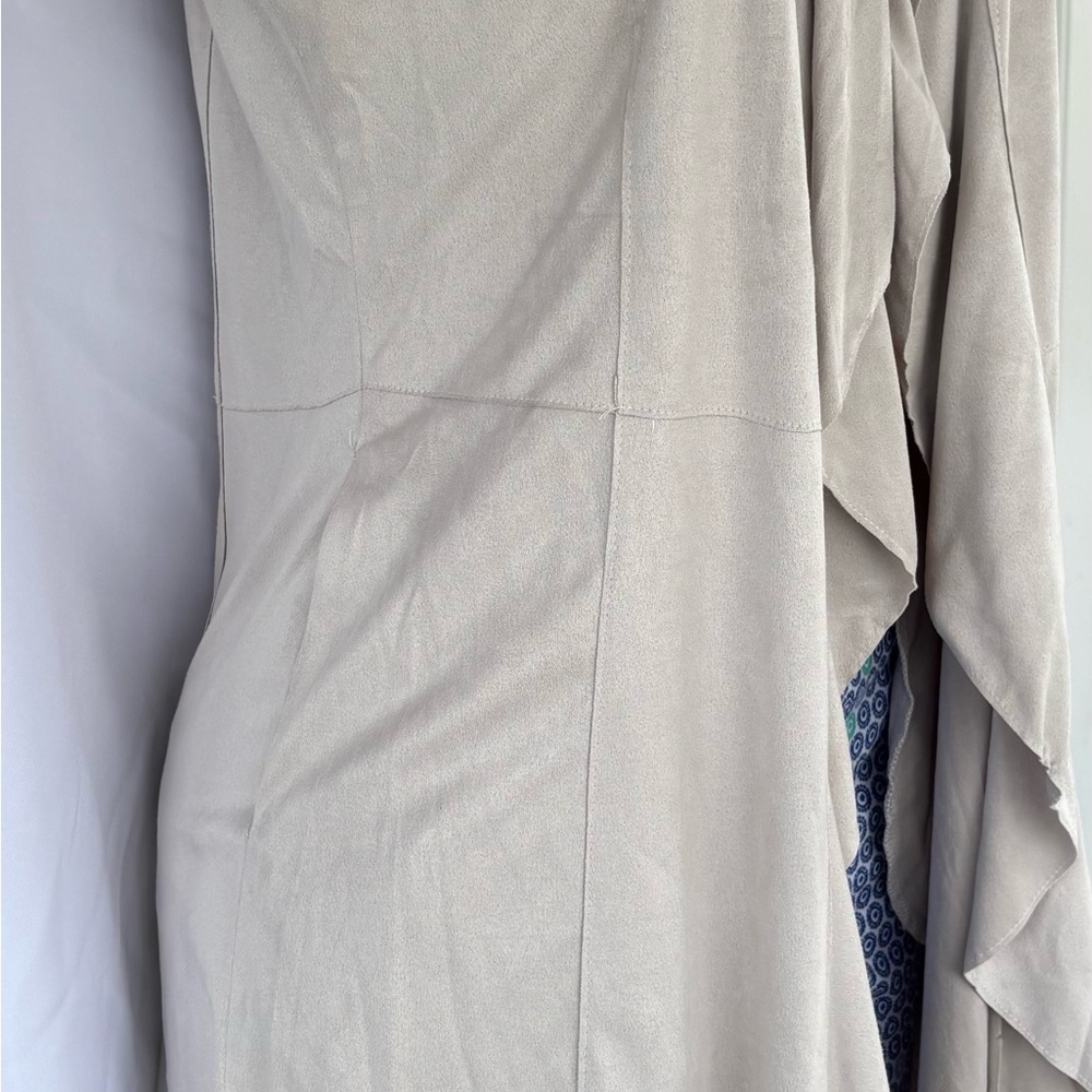Dolce Cabo Tan Drape Vest - Picture 4 of 12